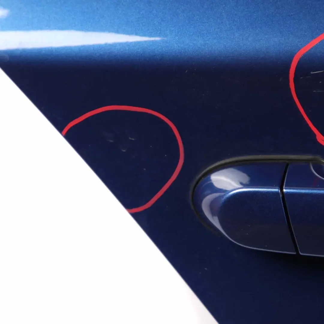 Door Rear Right O/S Montegoblau Montego Blue Metallic - A51 to BMW E87 E87N with Part number 41527191018 BMW E87 E87N Door Rear Right O/S Montegoblau Montego Blue Metallic - A51 - SKU 7191018-MTB3 - Part number 41527191018