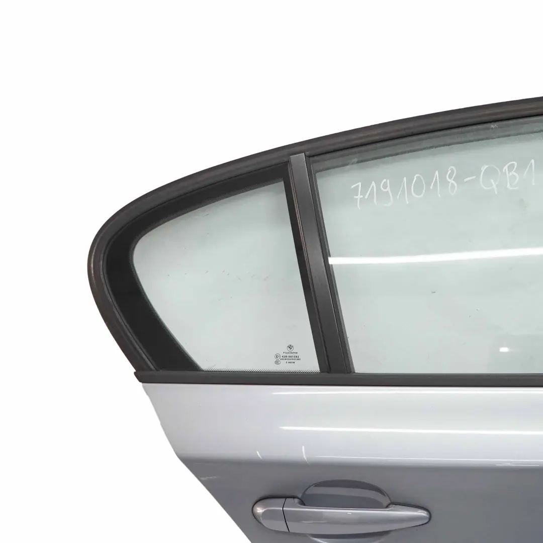 BMW E87 Tür hinten rechts Quarzblau Blau Blau Metallic - A18 - SKU 7191018-QB1 - Teilenummer 7191018