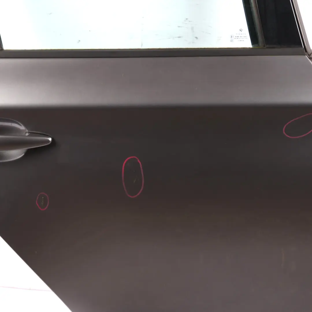 BMW 1 E87 Door Rear Right O/S Spacegrau Space Grey Metallic - A52 - SKU 7191018-SCG - Part number 7191018