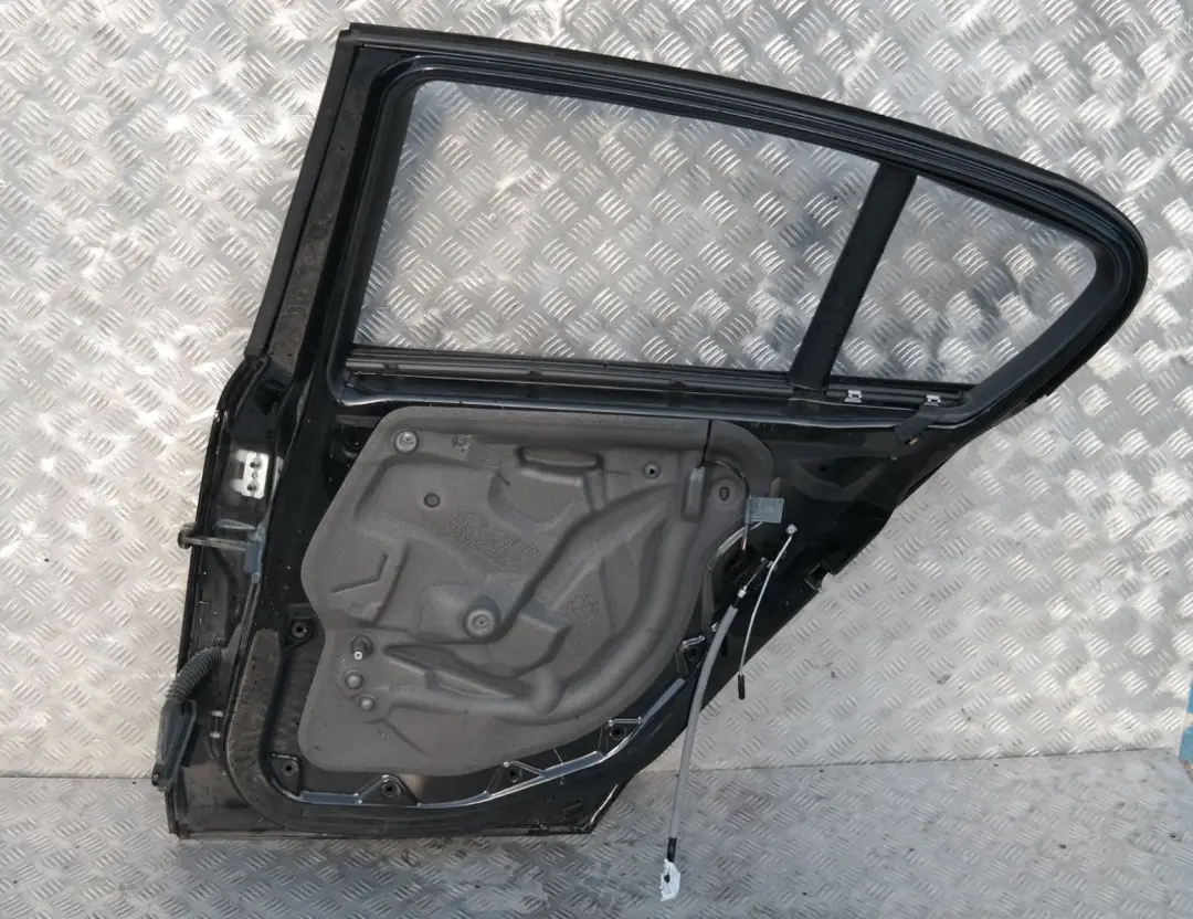 BMW 1 er E87 LCI Beifahrer Tür hinten rechts Schwarz 2 - SKU 7191018-SCH10 - Teilenummer 41527191018