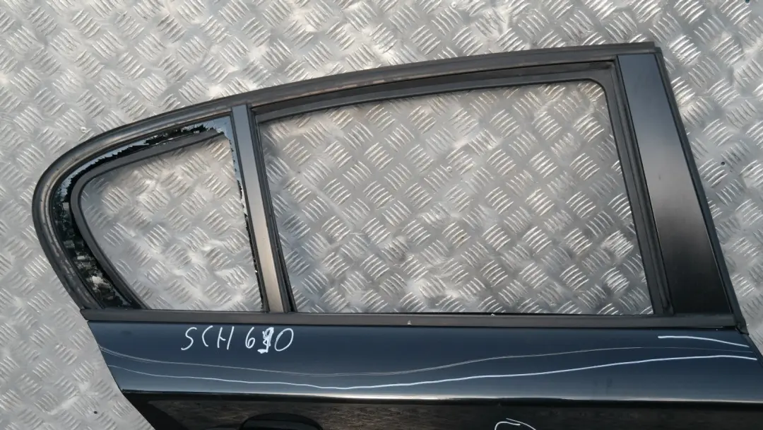 BMW 1 er E87 LCI Beifahrer Tür hinten rechts Schwarz 2 - SKU 7191018-SCH10 - Teilenummer 41527191018