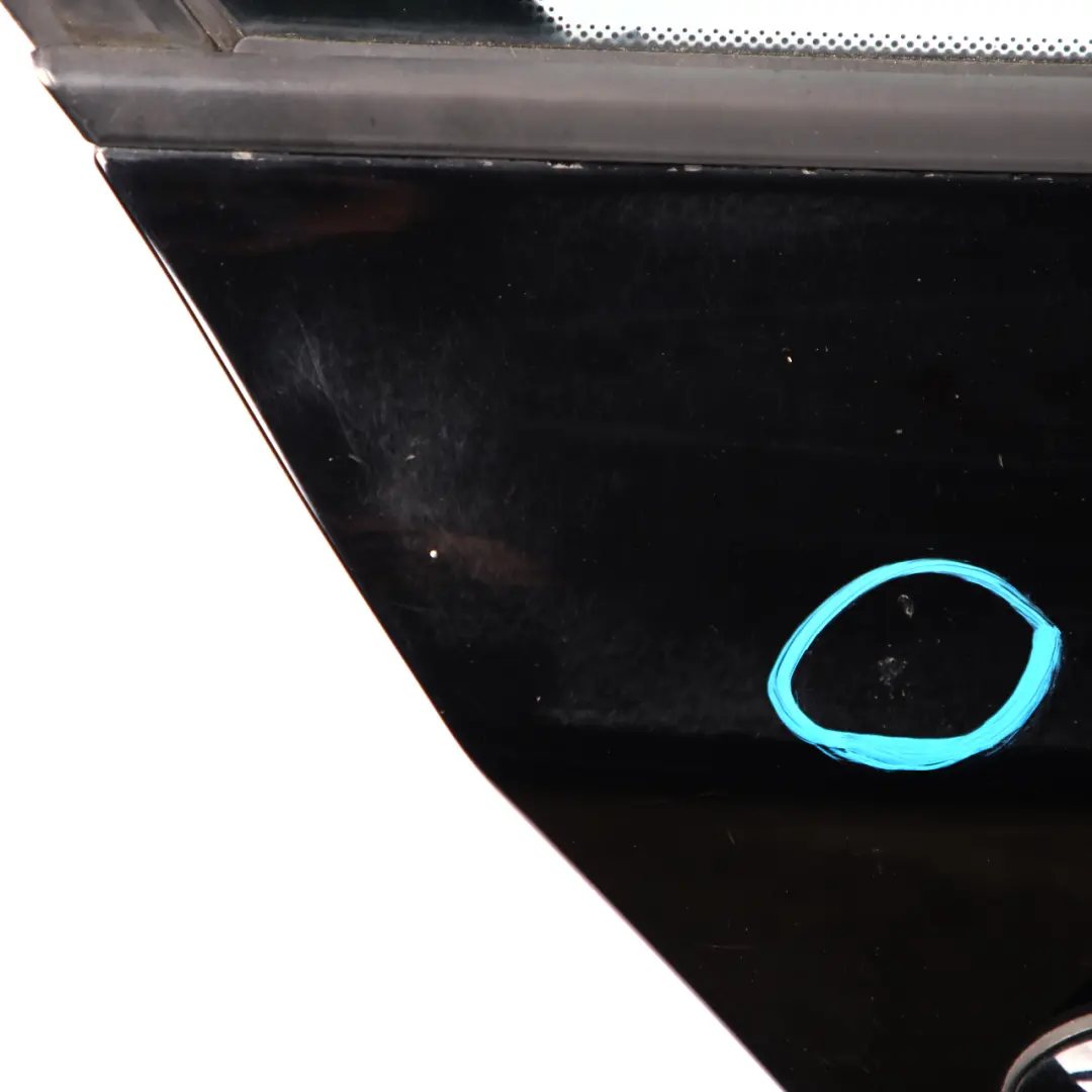 BMW 1 Series 3 E87 Door Rear Right O/S Schwarz 2 Black - 668 - SKU 7191018-SCH3 - Part number 7191018