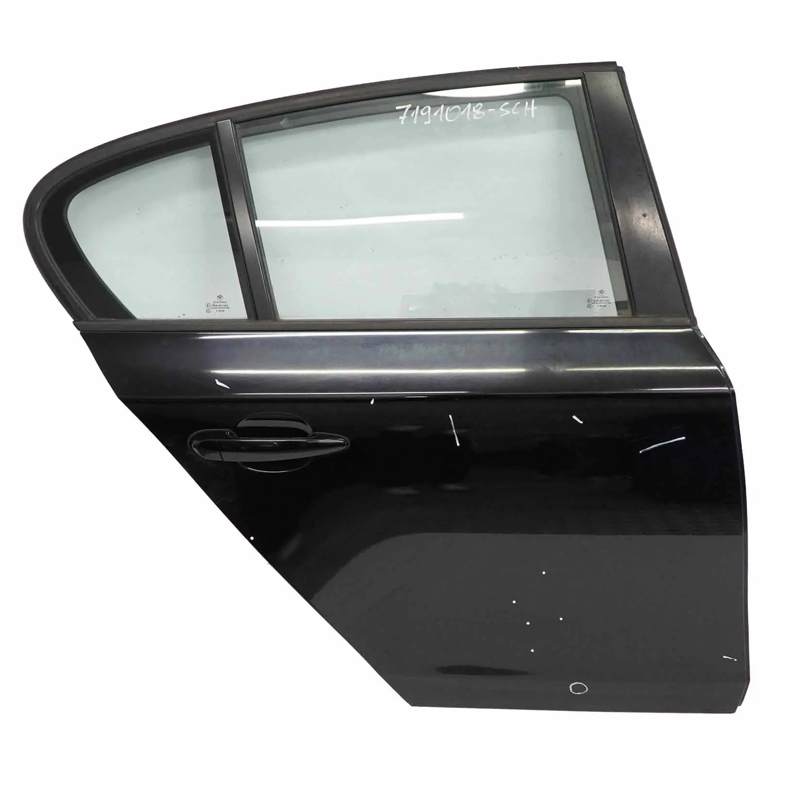 BMW E87 Porta posteriore destra Schwarz 2 Nero II - 668