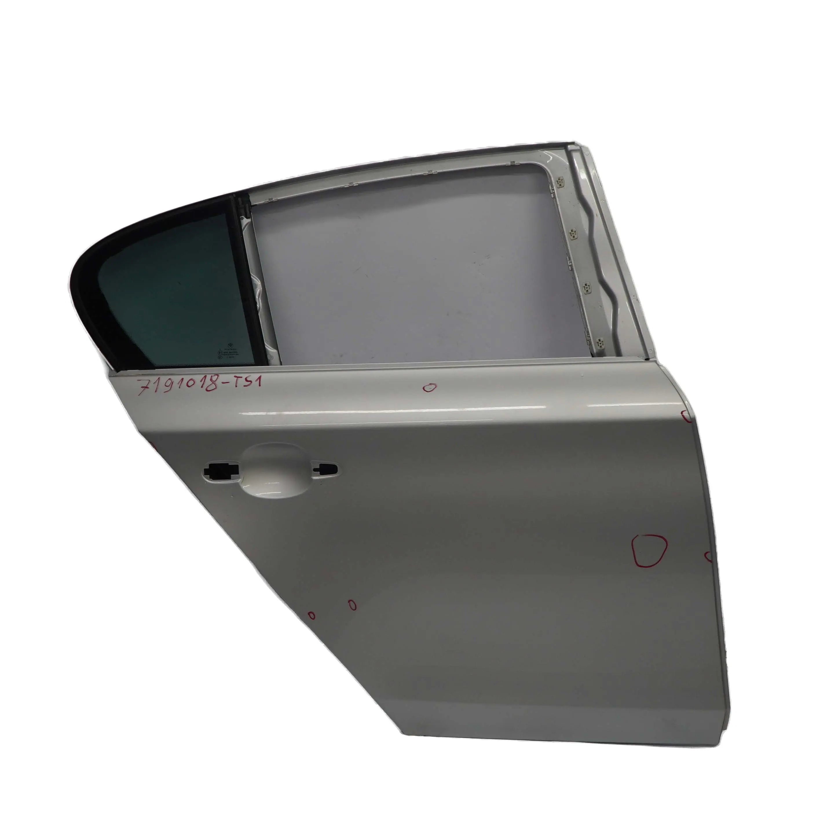BMW E87 Door Rear Right O/S Titansilber Titan Silver Silber Metallic - 354