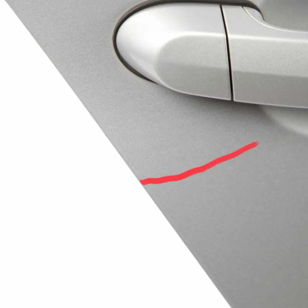 Door Rear Right O/S Titansilber Titan Silver Metallic 354 to BMW 1 Series E87 with Part number 7191018 BMW 1 Series E87 Door Rear Right O/S Titansilber Titan Silver Metallic 354 - SKU 7191018-TS2 - Part number 7191018