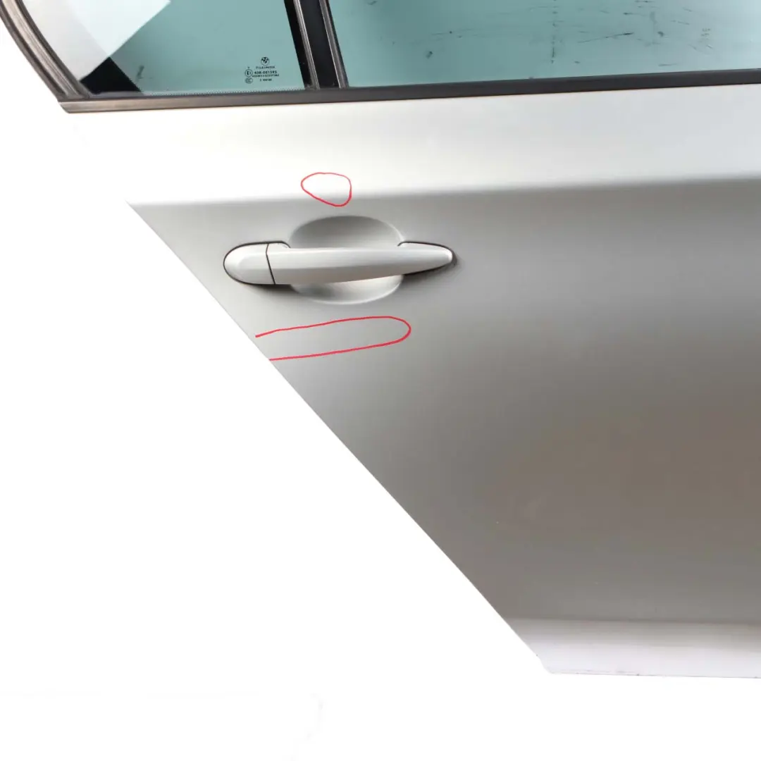 Door Rear Right O/S Titansilber Titan Silver Metallic - 354 to BMW 1 E87 6 with Part number 7191018 BMW 1 E87 6 Door Rear Right O/S Titansilber Titan Silver Metallic - 354 - SKU 7191018-TS6 - Part number 7191018