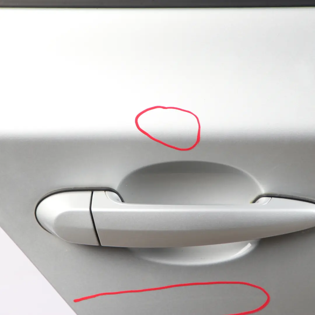 Door Rear Right O/S Titansilber Titan Silver Metallic - 354 to BMW 1 E87 6 with Part number 7191018 BMW 1 E87 6 Door Rear Right O/S Titansilber Titan Silver Metallic - 354 - SKU 7191018-TS6 - Part number 7191018