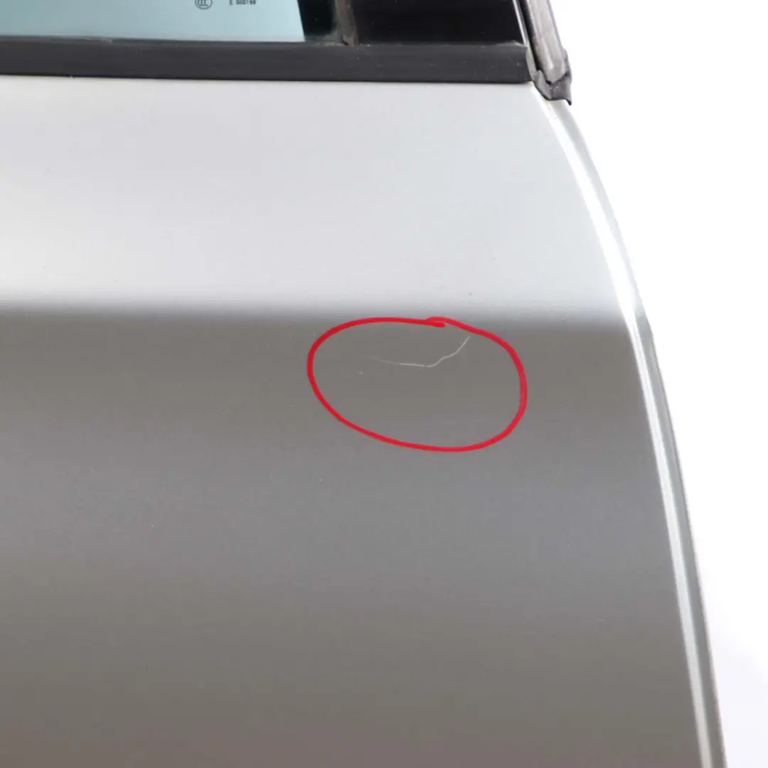 Door Rear Right O/S Titansilber Titan Silver Metallic - 354 to BMW 1 E87 6 with Part number 7191018 BMW 1 E87 6 Door Rear Right O/S Titansilber Titan Silver Metallic - 354 - SKU 7191018-TS6 - Part number 7191018