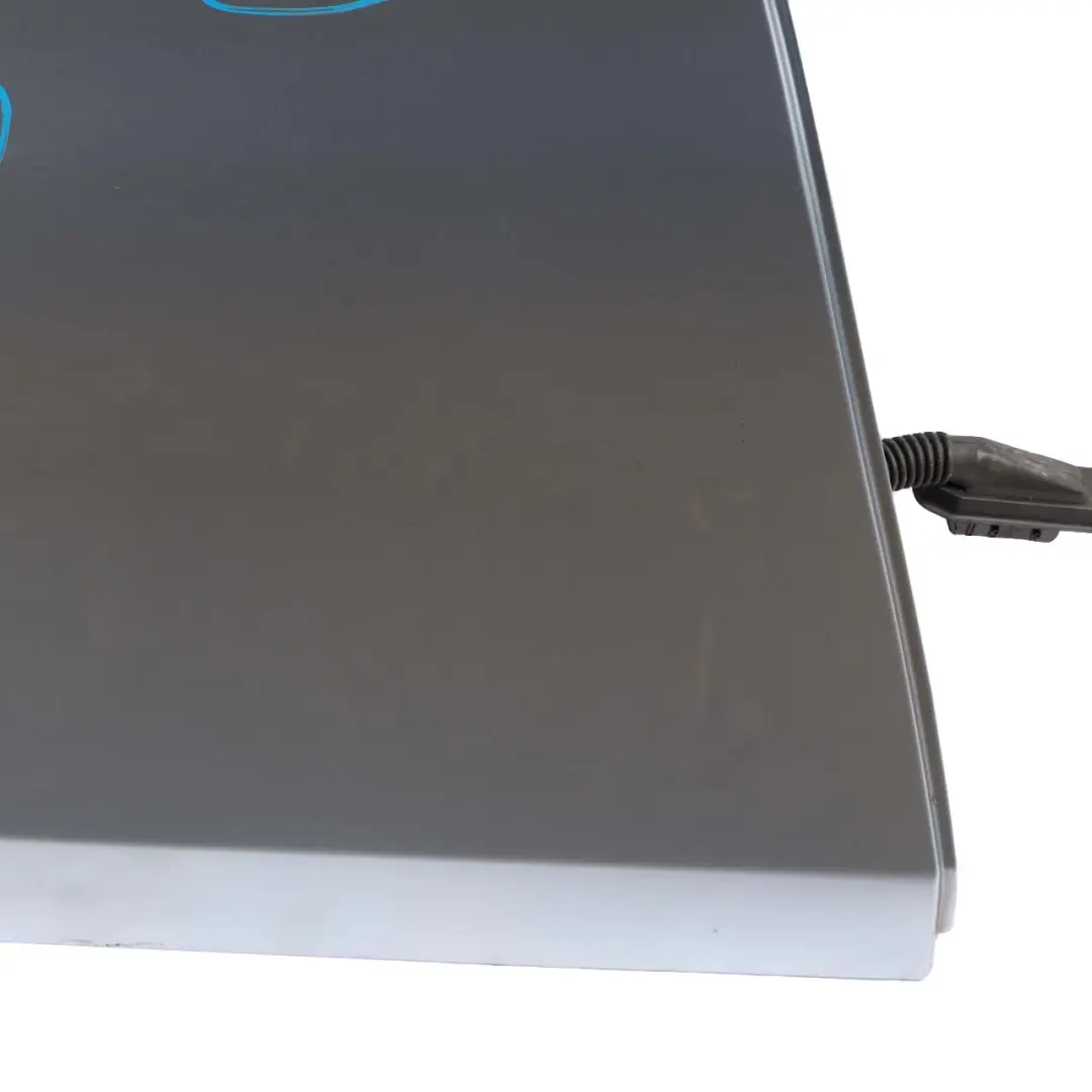 Door Rear Right O/S Bluewater Blue Water Metallic - 896 to BMW 1 Series E87 with Part number 7191018 BMW 1 Series E87 Door Rear Right O/S Bluewater Blue Water Metallic - 896 - SKU 7191018-WB - Part number 7191018