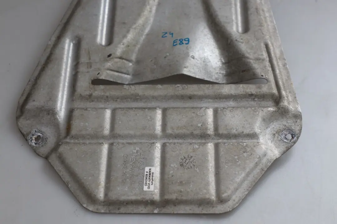 Reihe E89 Wärmeschutzblech Schubstrebenabdeckung 5148 für BMW Z4 mit Teilenummer 7191084 BMW Z4 Reihe E89 Wärmeschutzblech Schubstrebenabdeckung 5148 - SKU 7191084 - Teilenummer 7191084