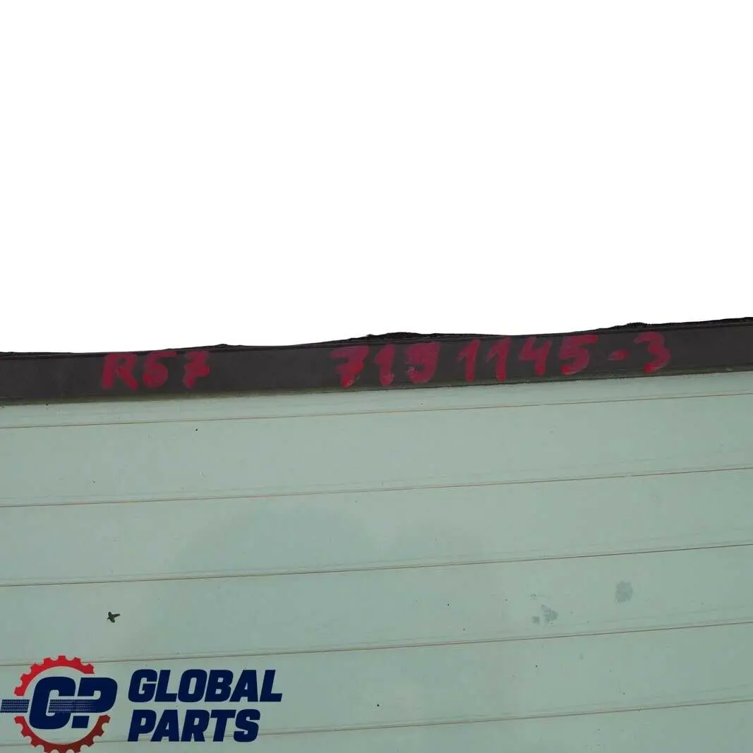 Heckscheibe Cabrio Dach Faltglas AS2 für Mini Cooper R57 Cabrio mit Teilenummer 7191145 Mini Cooper R57 Cabrio Heckscheibe Cabrio Dach Faltglas AS2 - SKU 7191145-3 - Teilenummer 7191145