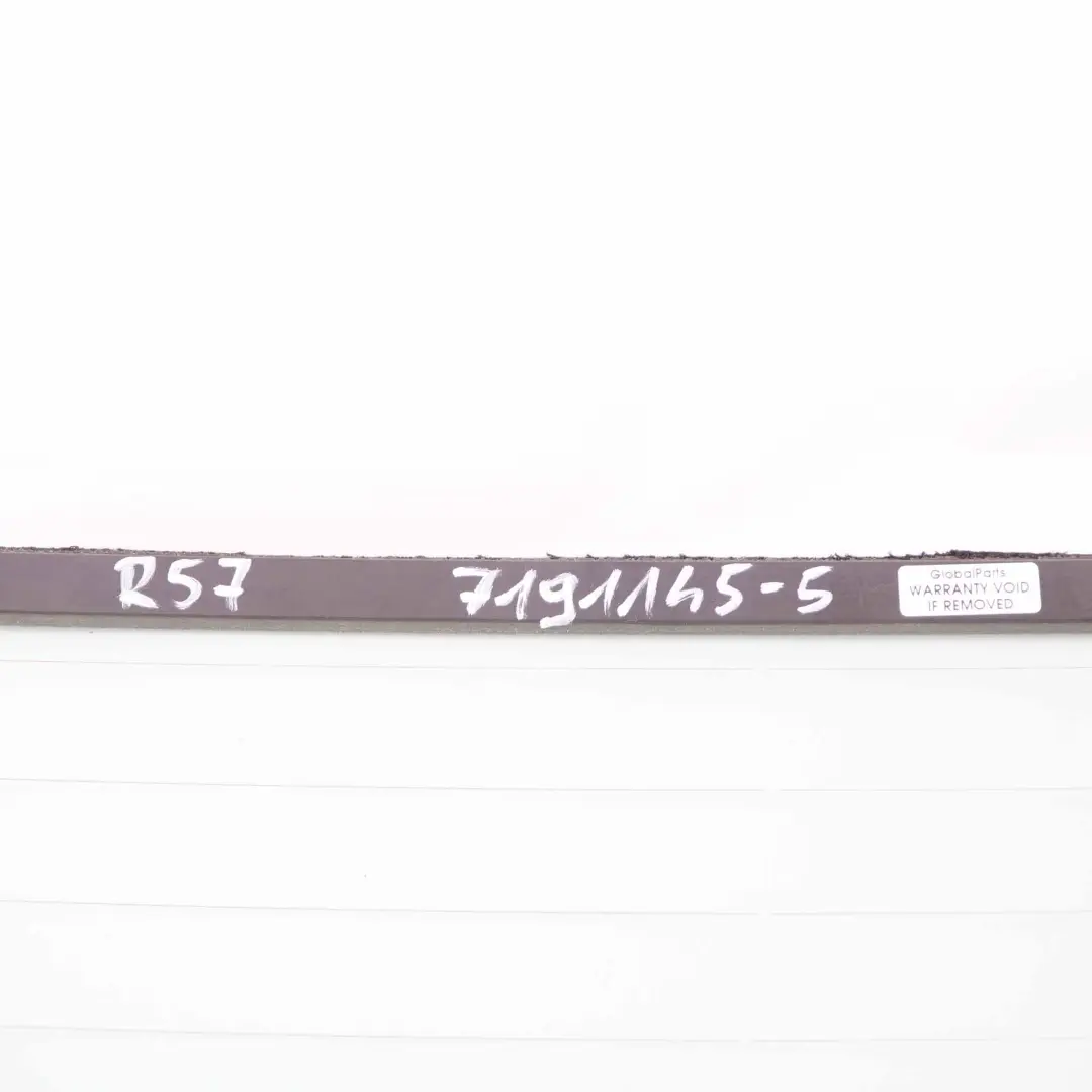 Mini R57 Cabrio Tylna Szyba Dachu Składanego AS2 - SKU 7191145-5 - Numer Części 7191145