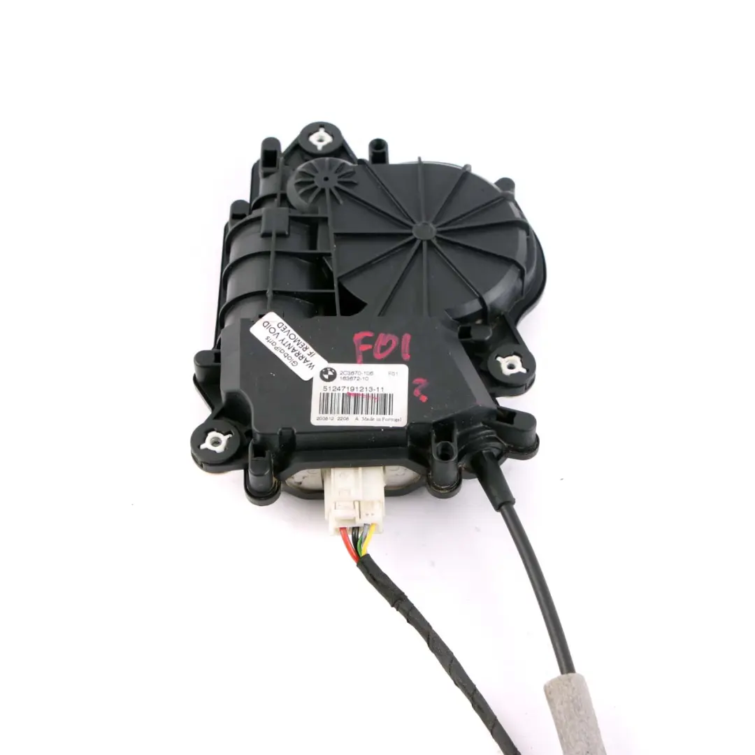 Accionamiento Del Cierre Eléctrico Maletero para BMW 7 F01 F02 LCI Motor De con número de pieza 7191213 BMW 7 F01 F02 LCI Motor De Accionamiento Del Cierre Eléctrico Maletero - SKU 7191213 - Número de pieza 7191213