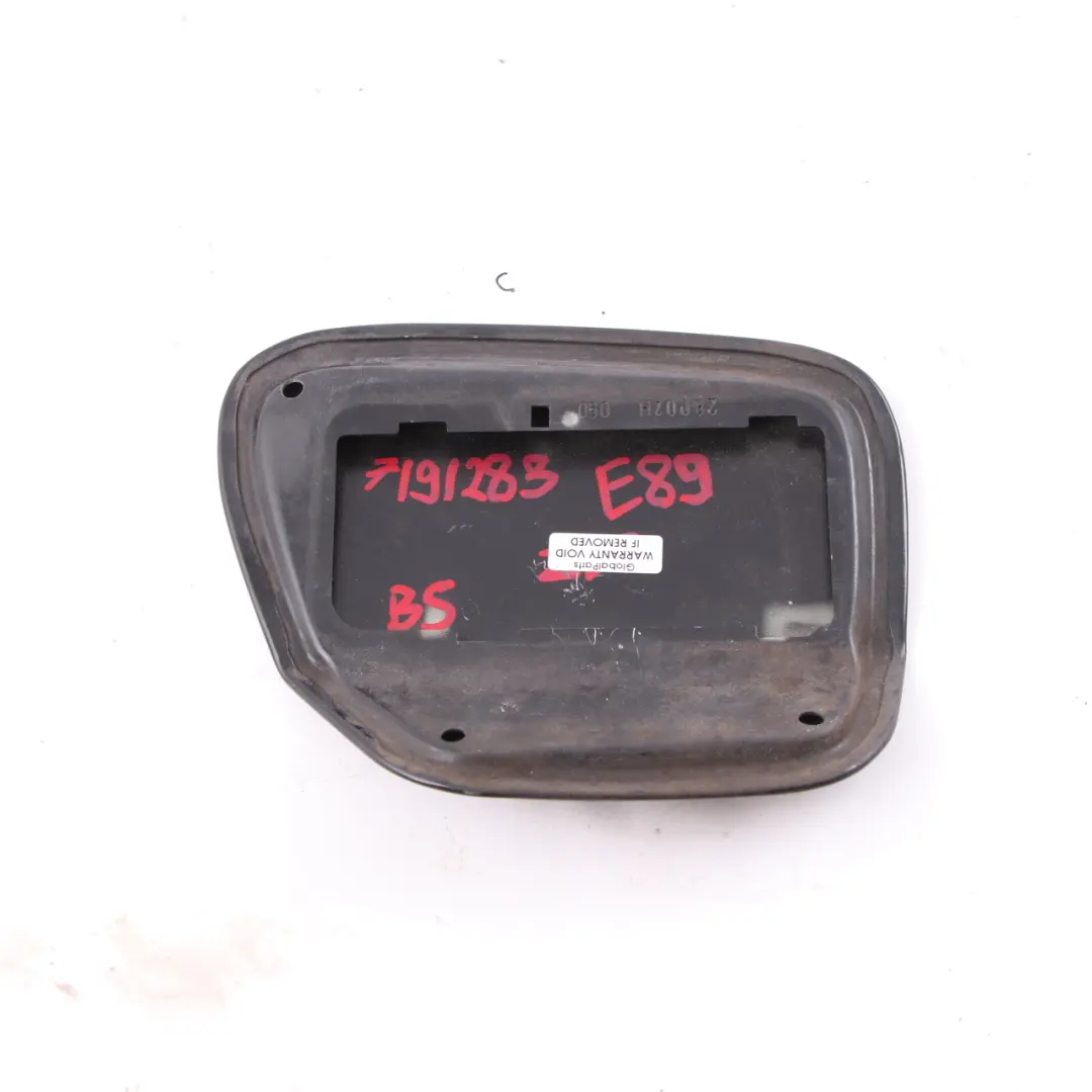 Fuel Flap Cover BMW Z4 E89 Fill In Flap Cap Black Sapphire Metallic 475 - SKU 7191283-BS - Part number 7191283