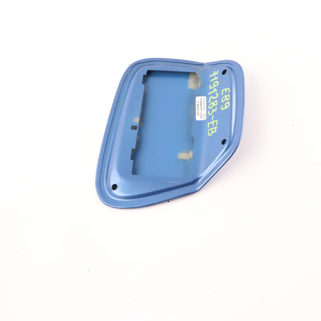 BMW Z4 Series E89 Fill In Flap Fuel Cover Estorilblau Estoril Blue - B45 - SKU 7191283-EB - Part number 7191283
