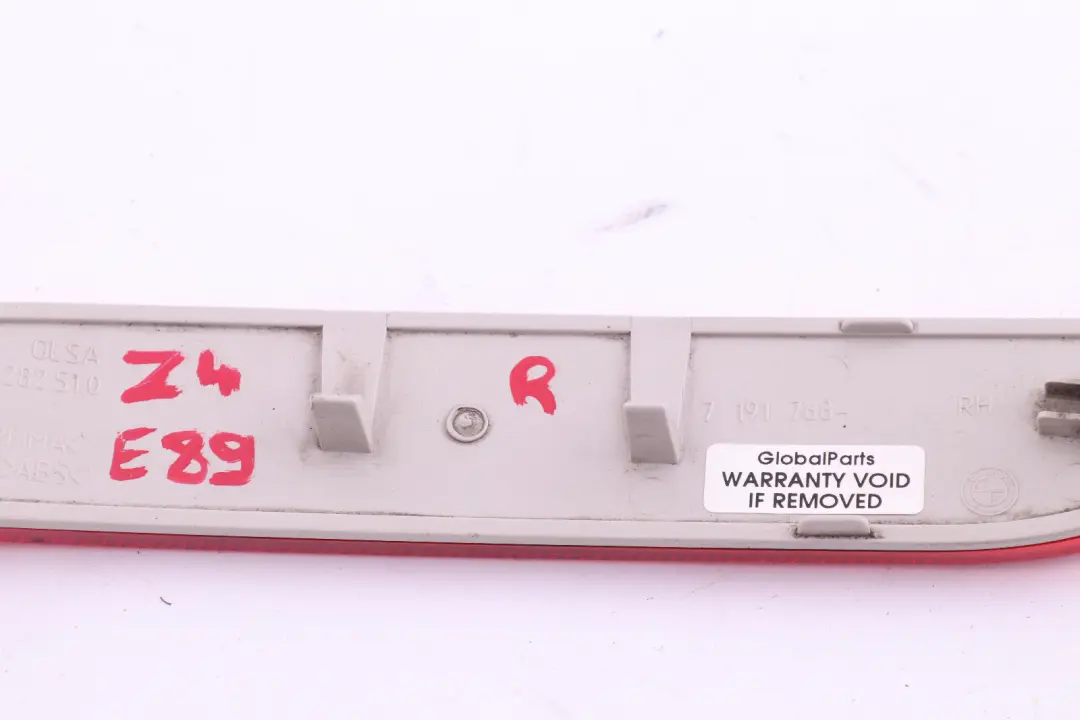 Réflecteur Pare-Chocs Arrière Droit pour BMW Z4 E89 Cabriolet Roadster à propos du numéro de pièce 7191768 BMW Z4 E89 Cabriolet Roadster Réflecteur Pare-Chocs Arrière Droit - SKU 7191768 - Numéro de pièce 7191768