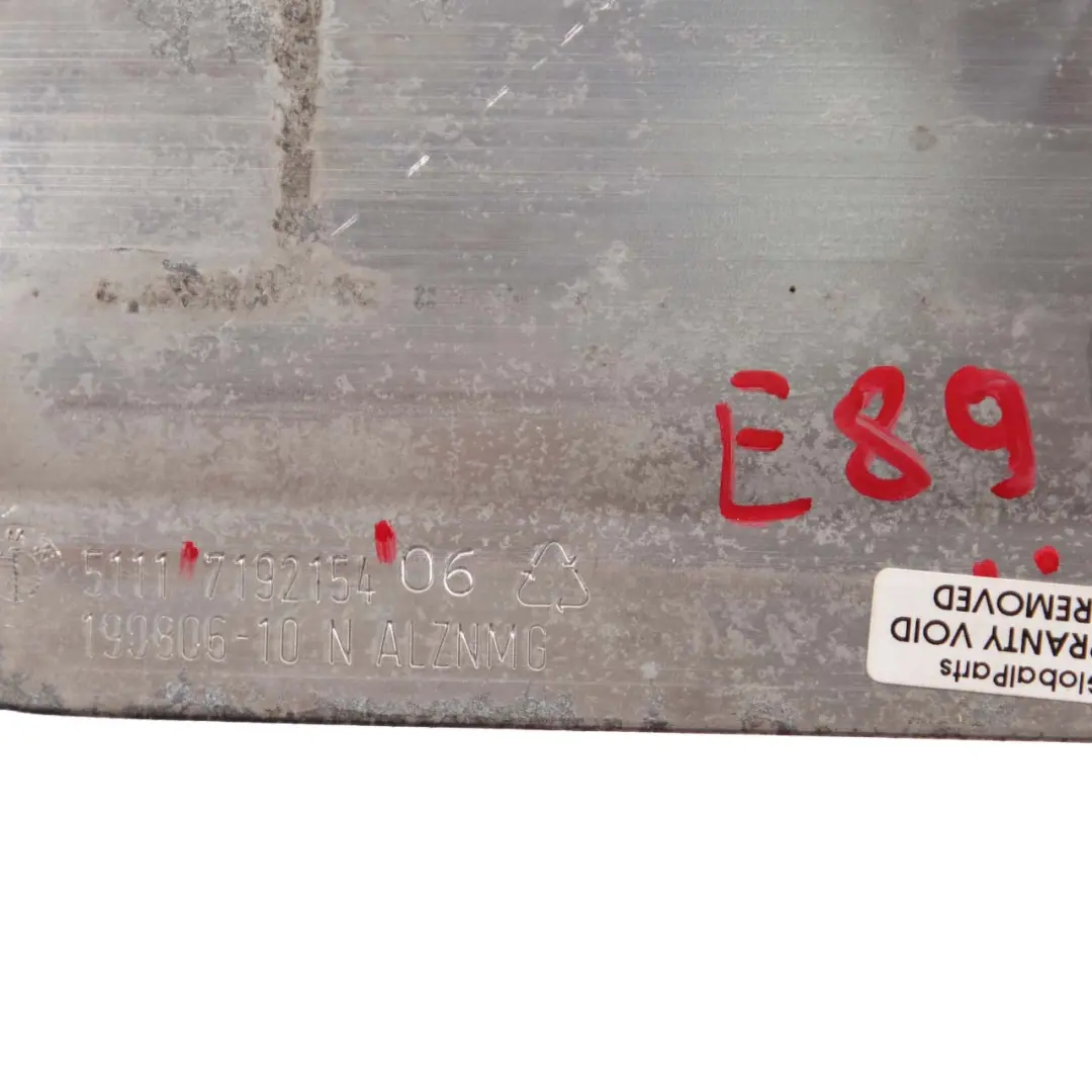 BMW Z4 E89 Front Bumper Carrier Bar Front Cross Member Support - SKU 7192154 - Part number 7192154