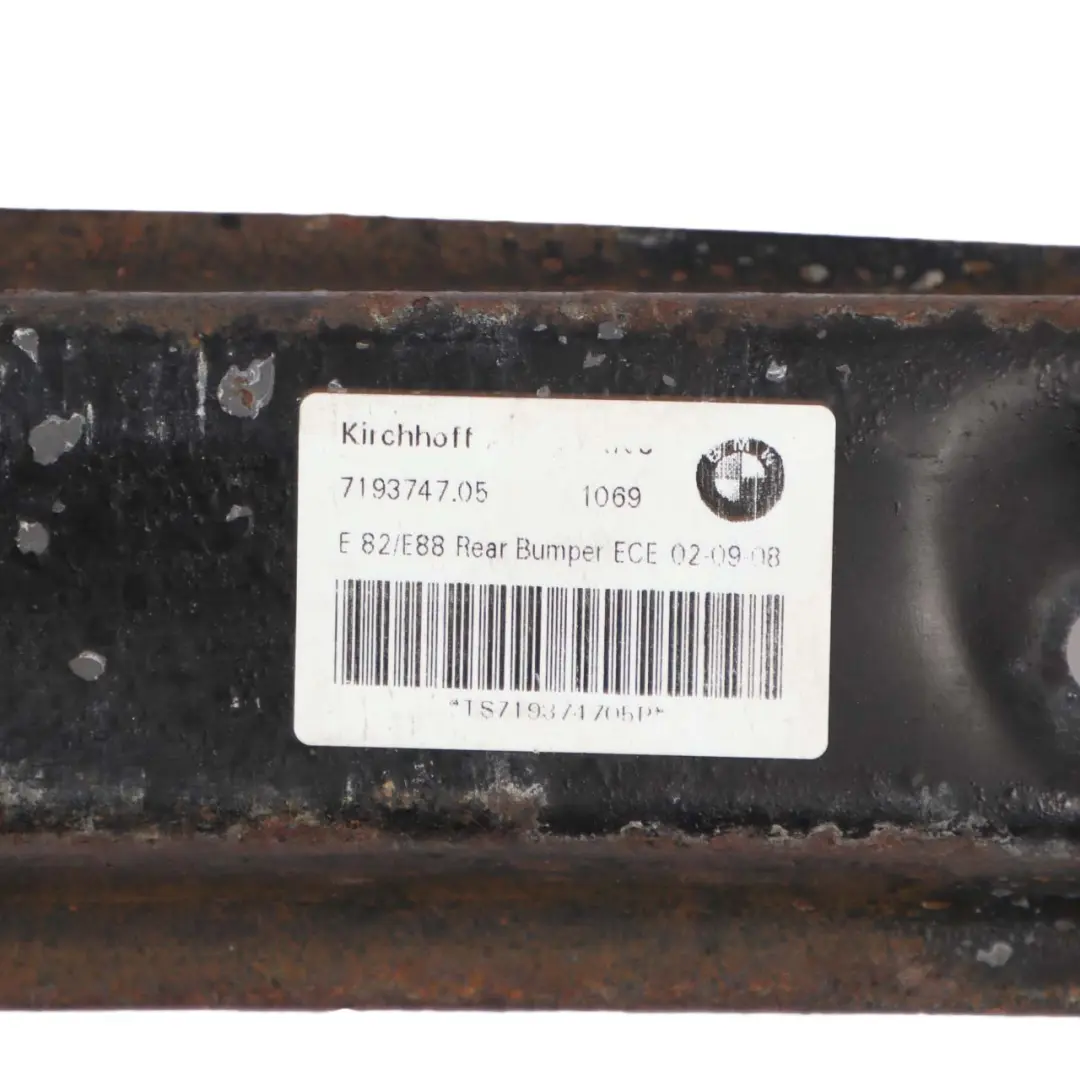 Heck Stoßstangen Träger Sturzbügel für BMW E82 E88 Coupe Cabrio mit Teilenummer 7192408 BMW E82 E88 Coupe Cabrio Heck Stoßstangen Träger Sturzbügel - SKU 7192408-1 - Teilenummer 7192408