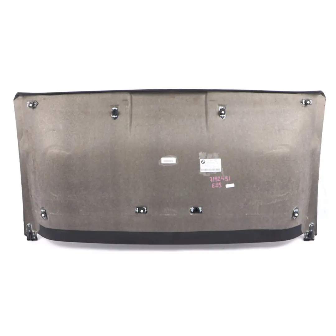 Techo Rígido Delantero Techo Shell Headlining Roofliner Antracita para BMW Z4 E89 con número de pieza 7192491 BMW Z4 E89 Techo Rígido Delantero Techo Shell Headlining Roofliner Antracita - SKU 7192491 - Número de pieza 7192491