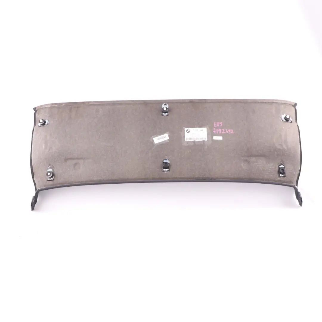 Roof Shell Headlining Roofliner Cover Anthracite to BMW Z4 E89 Hardtop Rear with Part number 7192492 BMW Z4 E89 Hardtop Rear Roof Shell Headlining Roofliner Cover Anthracite - SKU 7192492 - Part number 7192492