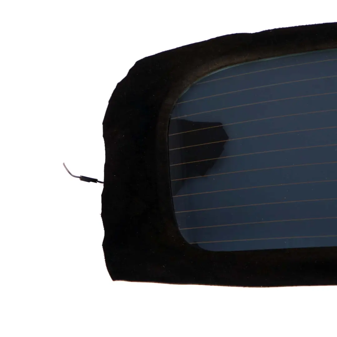 Window Glass Black Foil Tinted AS2 to BMW 1 Series E88 Convertible Cabrio Rear with Part number 7192905 BMW 1 Series E88 Convertible Cabrio Rear Window Glass Black Foil Tinted AS2 - SKU 7192905-3 - Part number 7192905