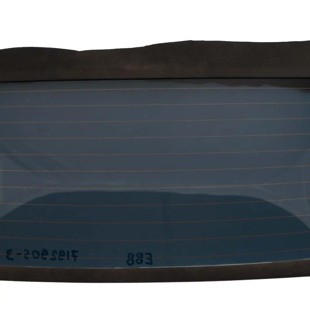 Descapotable Cabrio Cristal Trasero Negro Foil Tintado AS2 para BMW Serie 1 E88 con número de pieza 7192905 BMW Serie 1 E88 Descapotable Cabrio Cristal Trasero Negro Foil Tintado AS2 - SKU 7192905-3 - Número de pieza 7192905