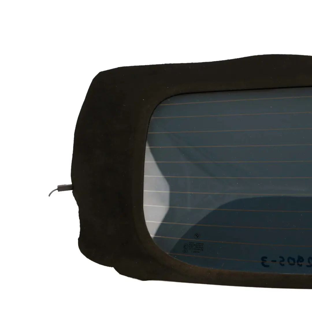 BMW E88 Cabrio Szyba Tylna Tył Czarna AS2 - SKU 7192905-3 - Numer Części 7192905