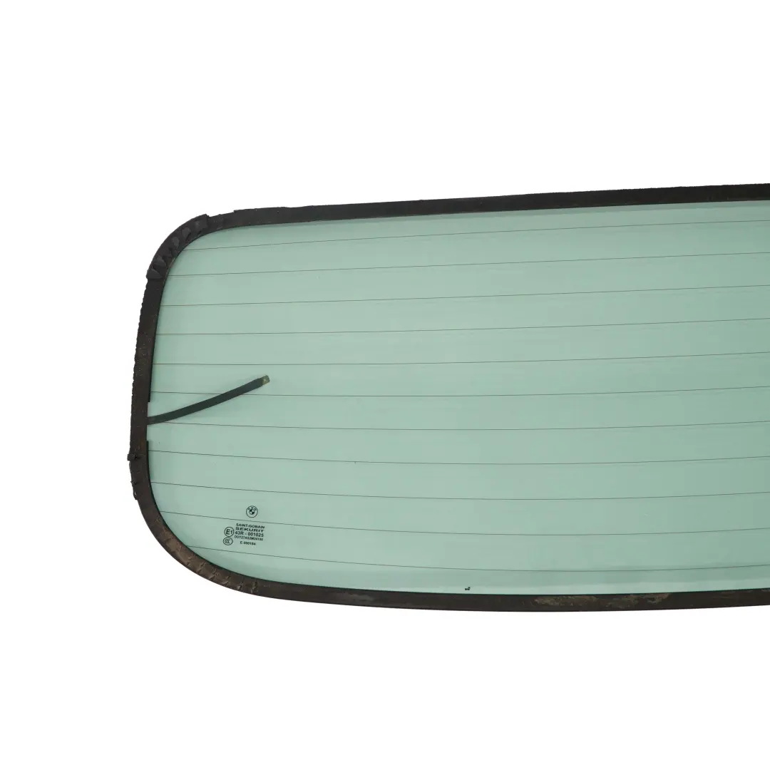 Window Glass Convertible Cabrio Folding Top Glazing Green AS2 to BMW E88 Rear with Part number 7192905 BMW E88 Rear Window Glass Convertible Cabrio Folding Top Glazing Green AS2 - SKU 7192905-4 - Part number 7192905