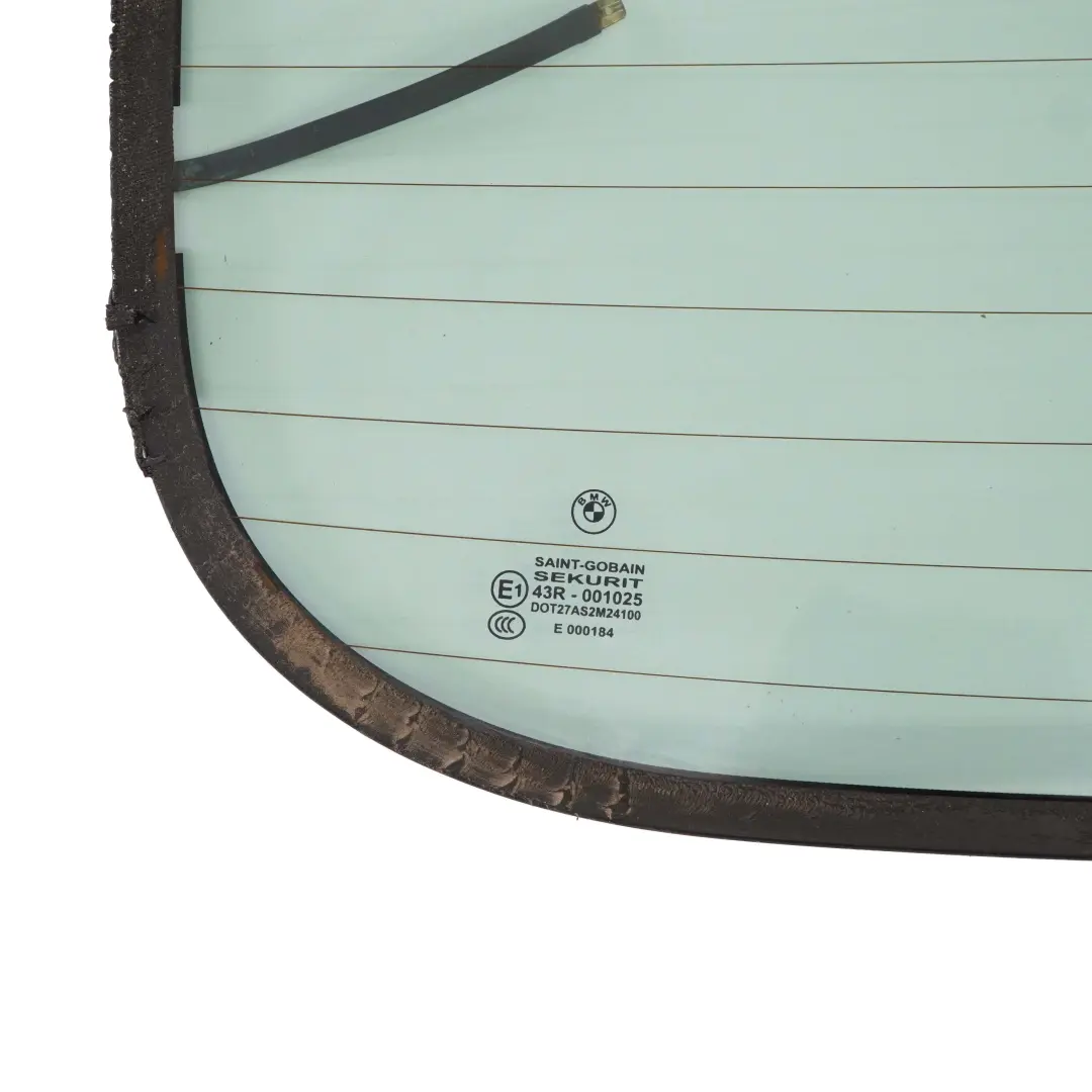 BMW E88 Cristal Trasero Descapotable Cabrio Plegable Acristalamiento Verde AS2 - SKU 7192905-4 - Número de pieza 7192905