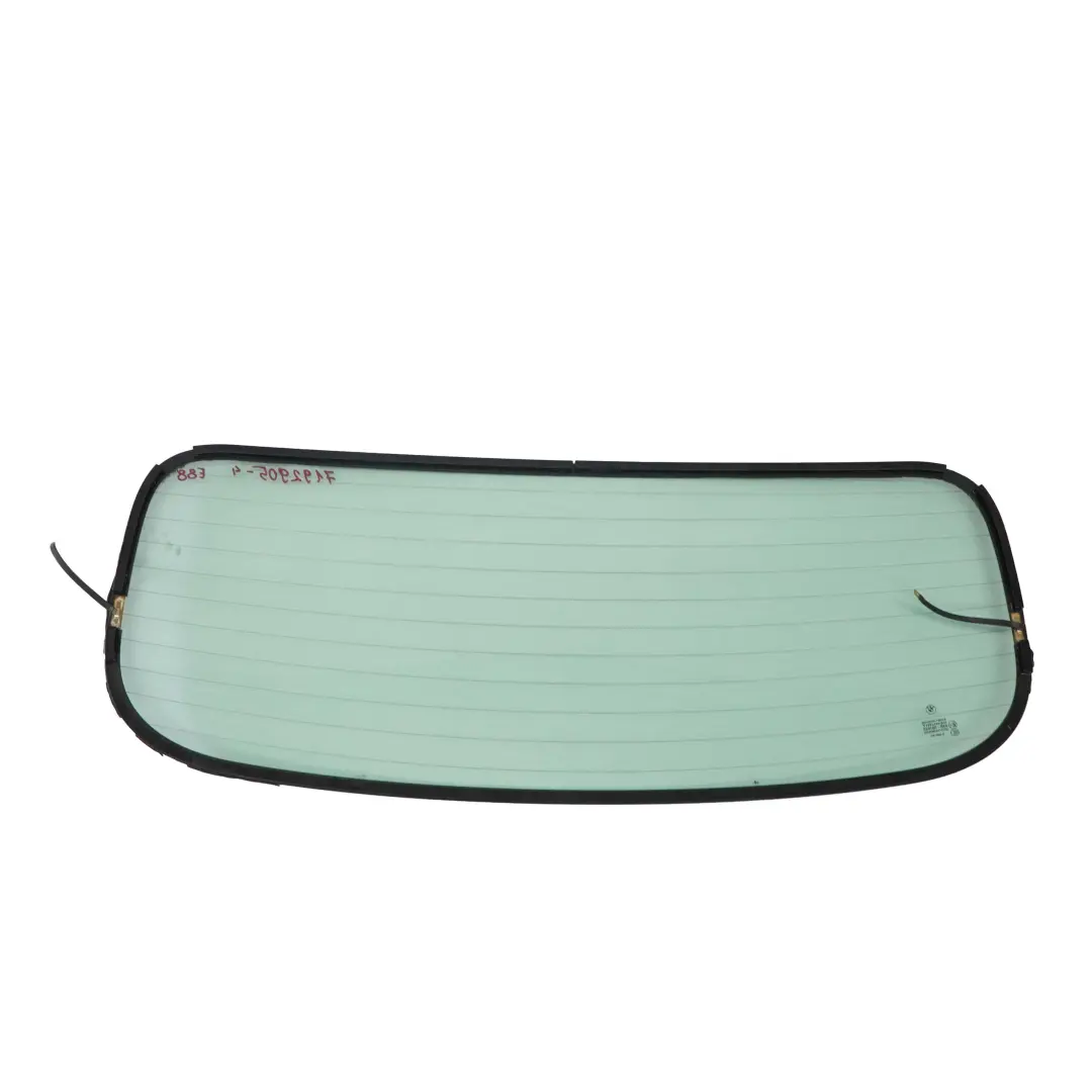 Vetro Posteriore Cabrio Cabrio Top Pieghevole Vetri Verde As2 per BMW E88 con numero di parte 7192905 BMW E88 Vetro Posteriore Cabrio Cabrio Top Pieghevole Vetri Verde As2 - SKU 7192905-4 - Numero di parte 7192905