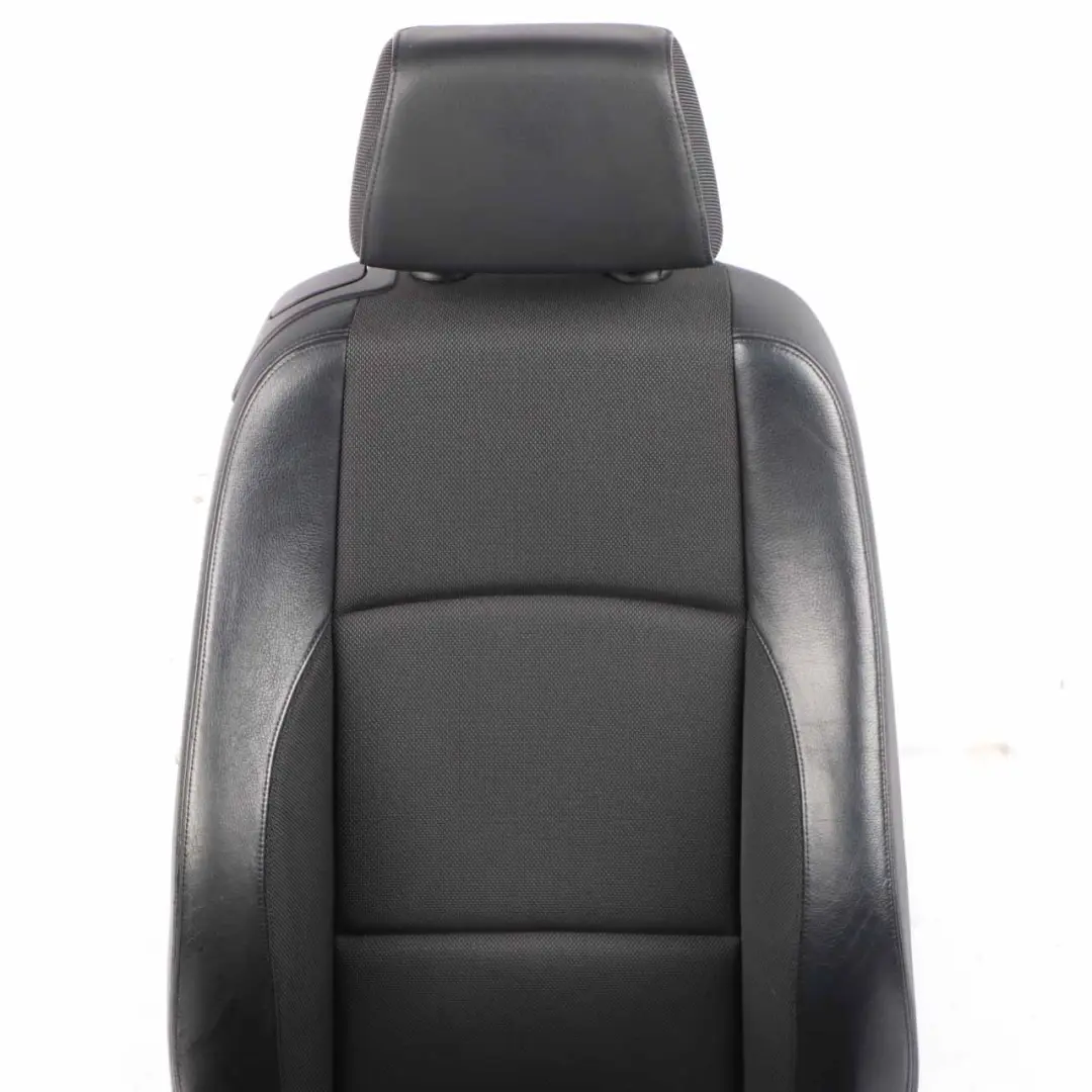Front Right O/S Seat Fabric / Leather Pearlpoint / Anthracite to BMW E81 M Sport with Part number 7193058 BMW E81 M Sport Front Right O/S Seat Fabric / Leather Pearlpoint / Anthracite - SKU 7193058-1 - Part number 7193058