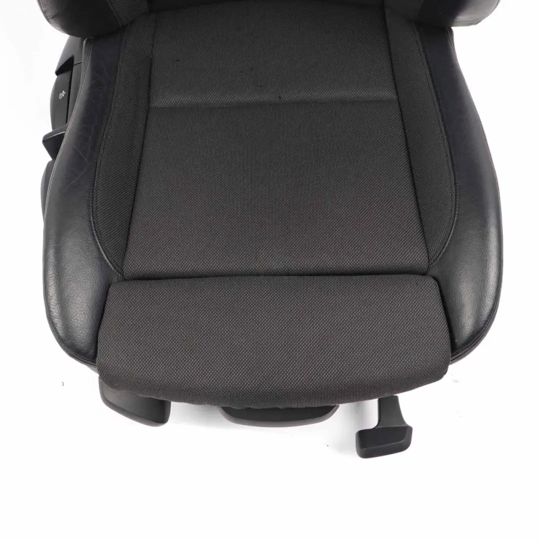 Front Right O/S Seat Fabric / Leather Pearlpoint / Anthracite to BMW E81 M Sport with Part number 7193058 BMW E81 M Sport Front Right O/S Seat Fabric / Leather Pearlpoint / Anthracite - SKU 7193058-1 - Part number 7193058