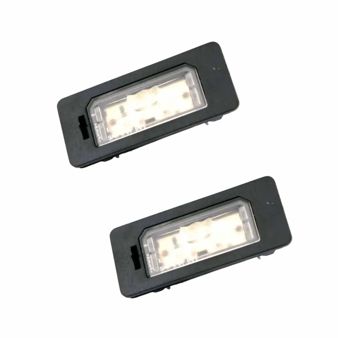 Set 2x Nummernschildbeleuchtung LED für BMW E90 E91 F10 F11 F30 F31 F32 mit Teilenummer 7193293 BMW E90 E91 F10 F11 F30 F31 F32 Set 2x Nummernschildbeleuchtung LED - SKU 7193293-1 - Teilenummer 7193293