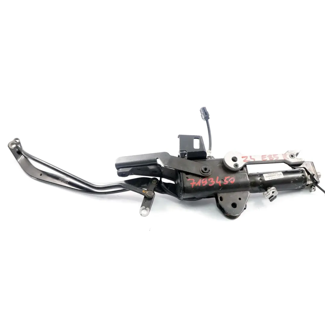 Telaio tetto morbido pieghevole destra Blocco cerniera per BMW Z4 E85 con numero di parte 7193450 BMW Z4 E85 Telaio tetto morbido pieghevole destra Blocco cerniera - SKU 7193450 - Numero di parte 7193450