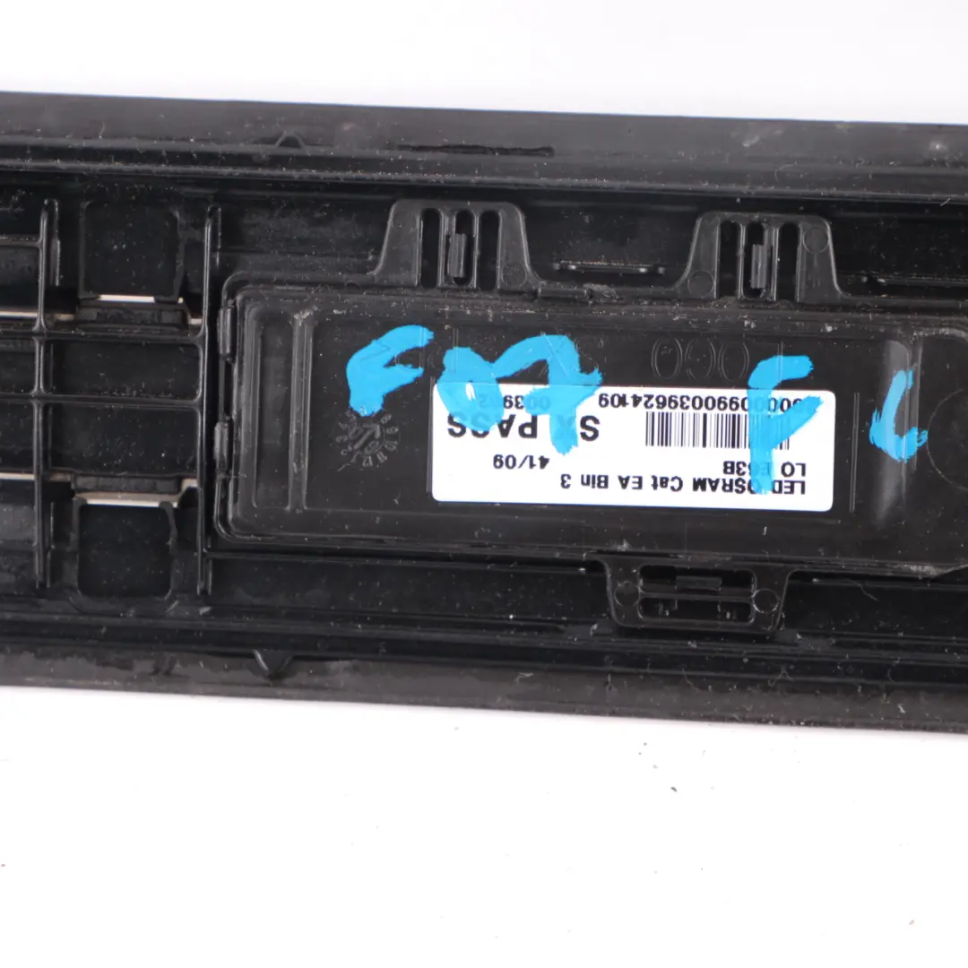 BMW F07 GT Couvercle Entrée Avant Gauche Garniture Panneau Lumineux 7193469 - SKU 7193469-1 - Numéro de pièce 7193473