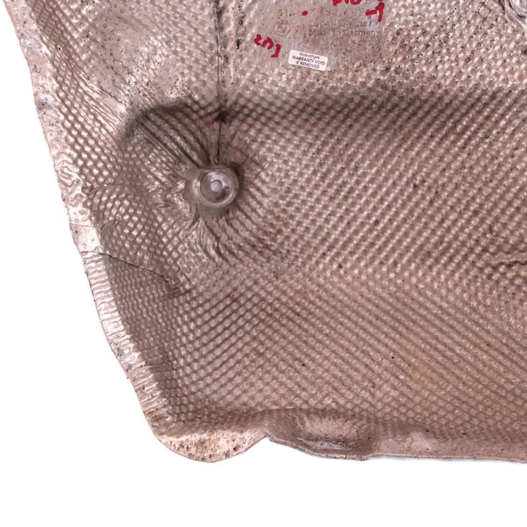 BMW F07 F10 F11 LCI Heat Insulation Left N/S Rear Silencer Cover Plate - SKU 7193499 - Part number 7193499