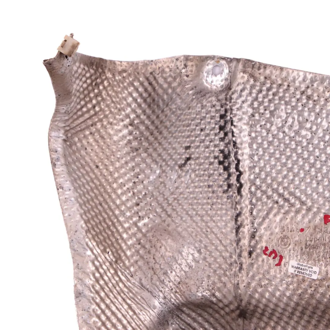 BMW F07 F10 F11 LCI Heat Insulation Left N/S Rear Silencer Cover Plate - SKU 7193499 - Part number 7193499