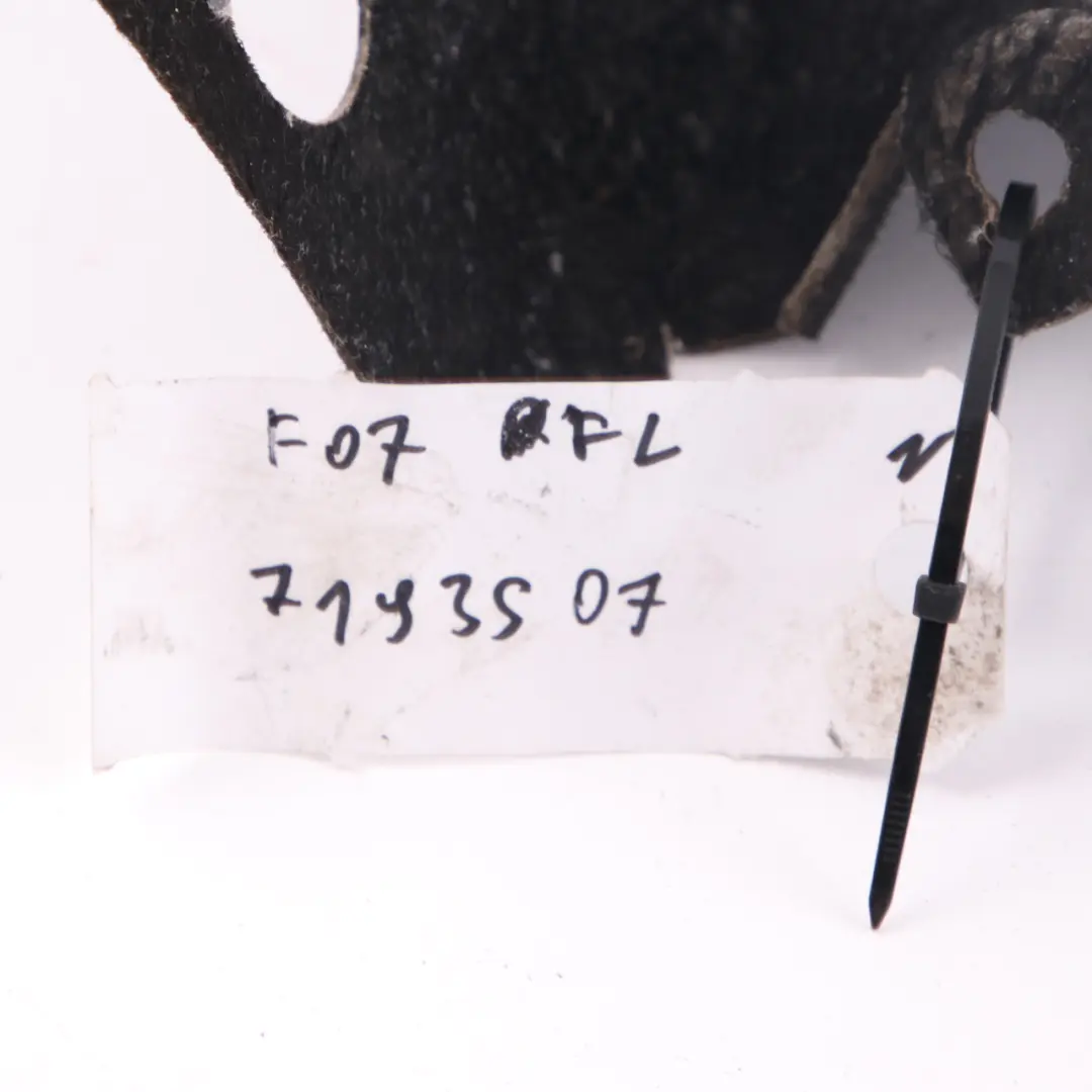 Arch Cover Front Left N/S Rear Section Panel to BMW F07 GT Wheel with Part number 7193507 BMW F07 GT Wheel Arch Cover Front Left N/S Rear Section Panel - SKU 7193507 - Part number 7193507