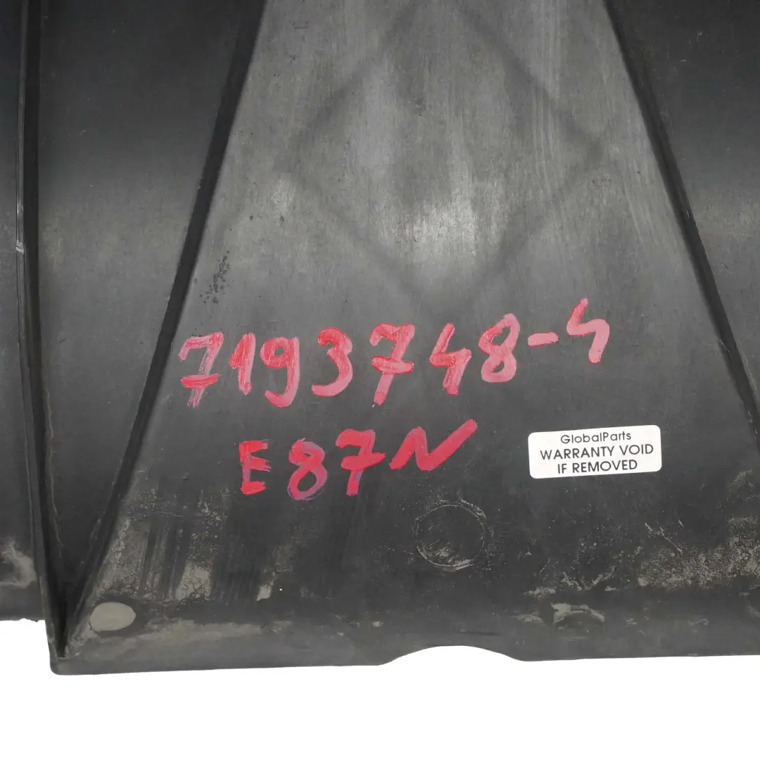 BMW E87 LCI Front Slam Panel Cowling Carrier Support Mounting E81 E82 - SKU 7193748-4 - Part number 7193748