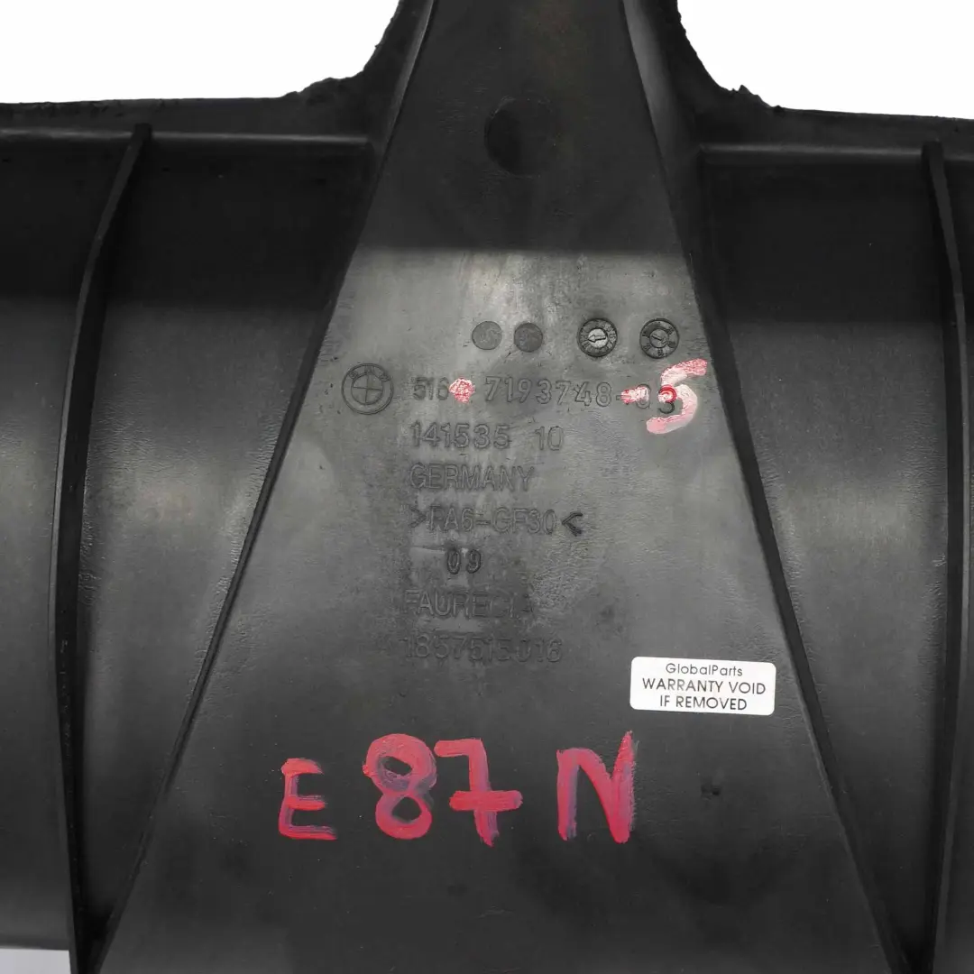 Vorderwand Träger Stossfänger Vorn für BMW E81 E82 E87 LCI mit Teilenummer 7193748 BMW E81 E82 E87 LCI Vorderwand Träger Stossfänger Vorn - SKU 7193748-5 - Teilenummer 7193748