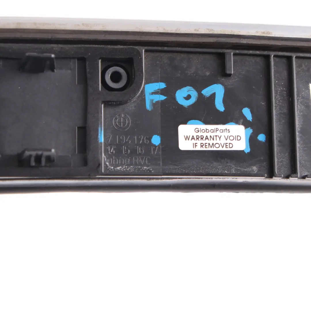 Poignée De Hayon Arrière Chromée pour BMW F01 F02 à propos du numéro de pièce 7194176 BMW F01 F02 Poignée De Hayon Arrière Chromée - SKU 7194176 - Numéro de pièce 7194176