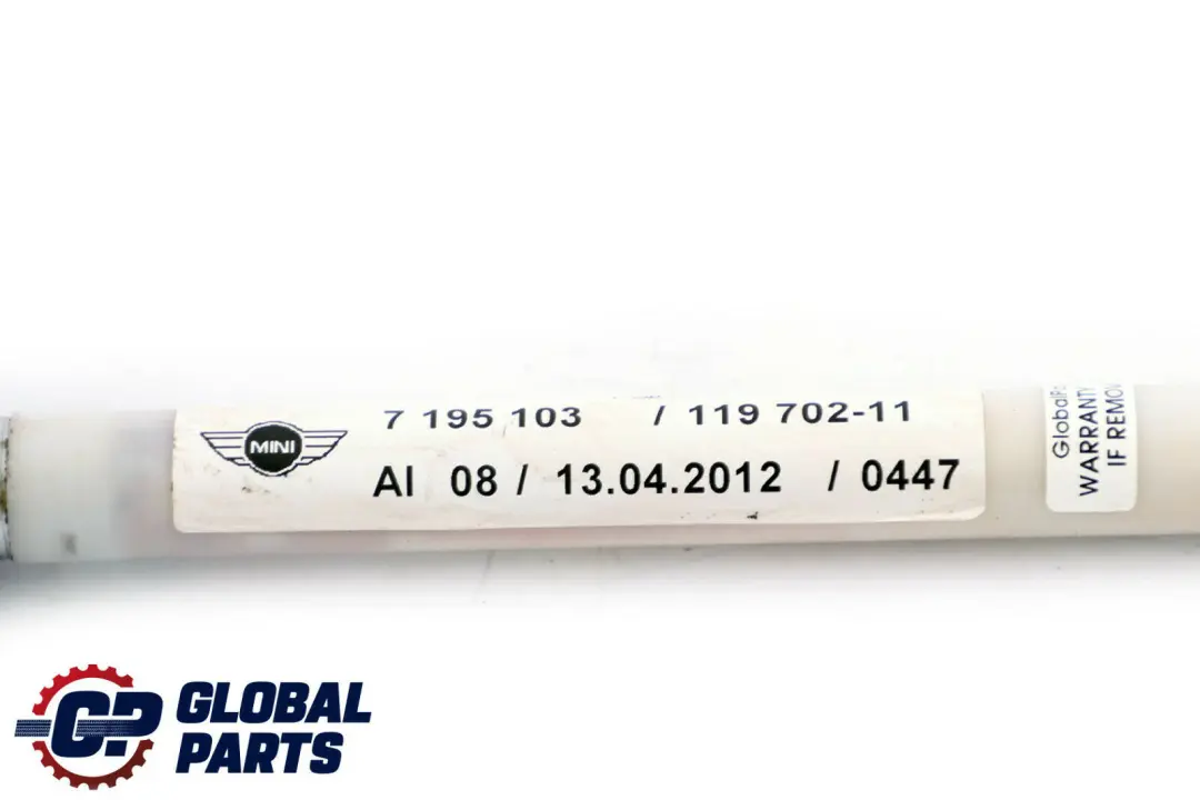 Supporto Retrattore Posteriore Portellone Bagagliaio per Mini Cabrio R57 con numero di parte 7195103 Mini Cabrio R57 Supporto Retrattore Posteriore Portellone Bagagliaio - SKU 7195103 - Numero di parte 7195103