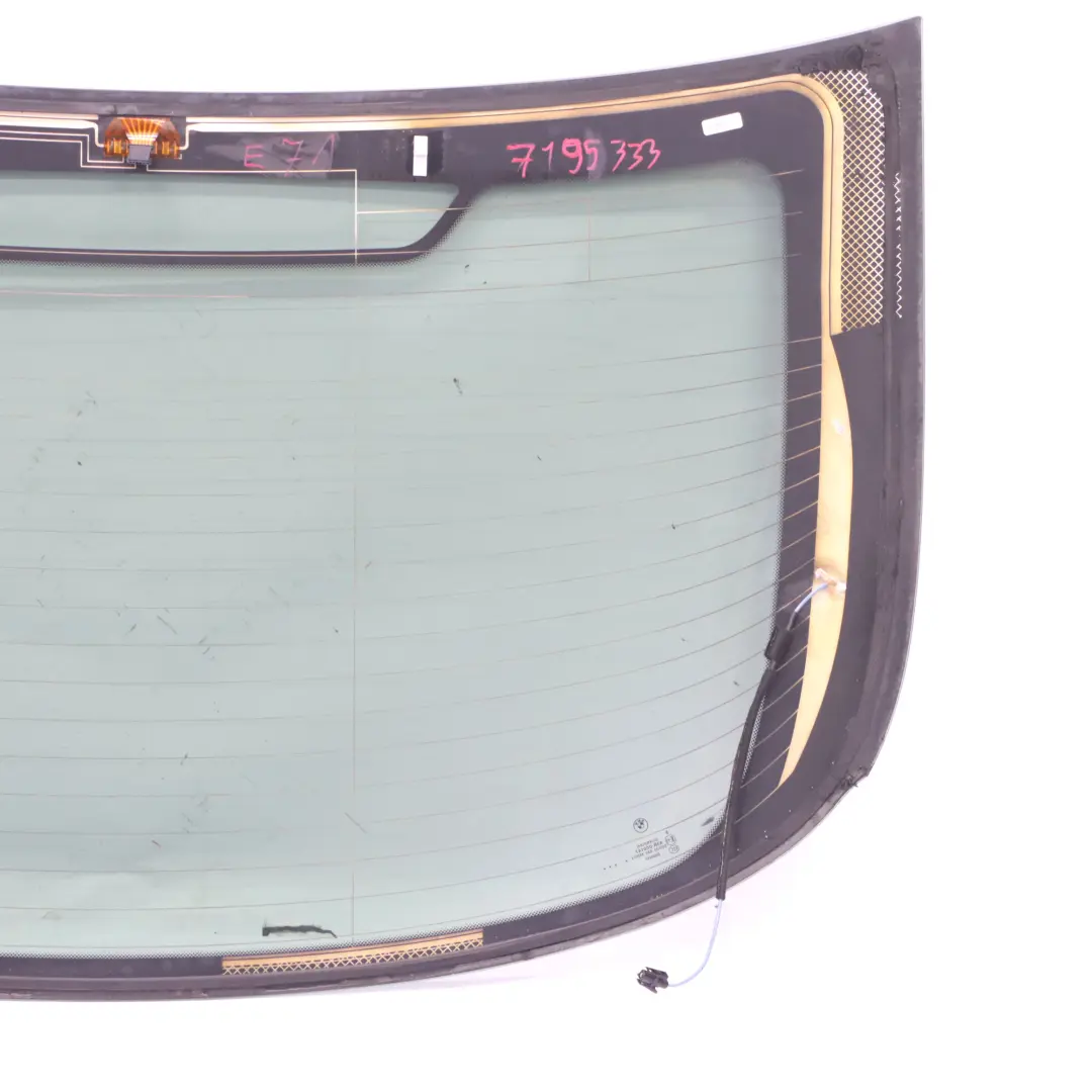 Window Tailgate Boot Trunk Lid Glass Glazing Tinted AS3 to BMW X6 E71 Rear with Part number 7195333 BMW X6 E71 Rear Window Tailgate Boot Trunk Lid Glass Glazing Tinted AS3 - SKU 7195333 - Part number 7195333