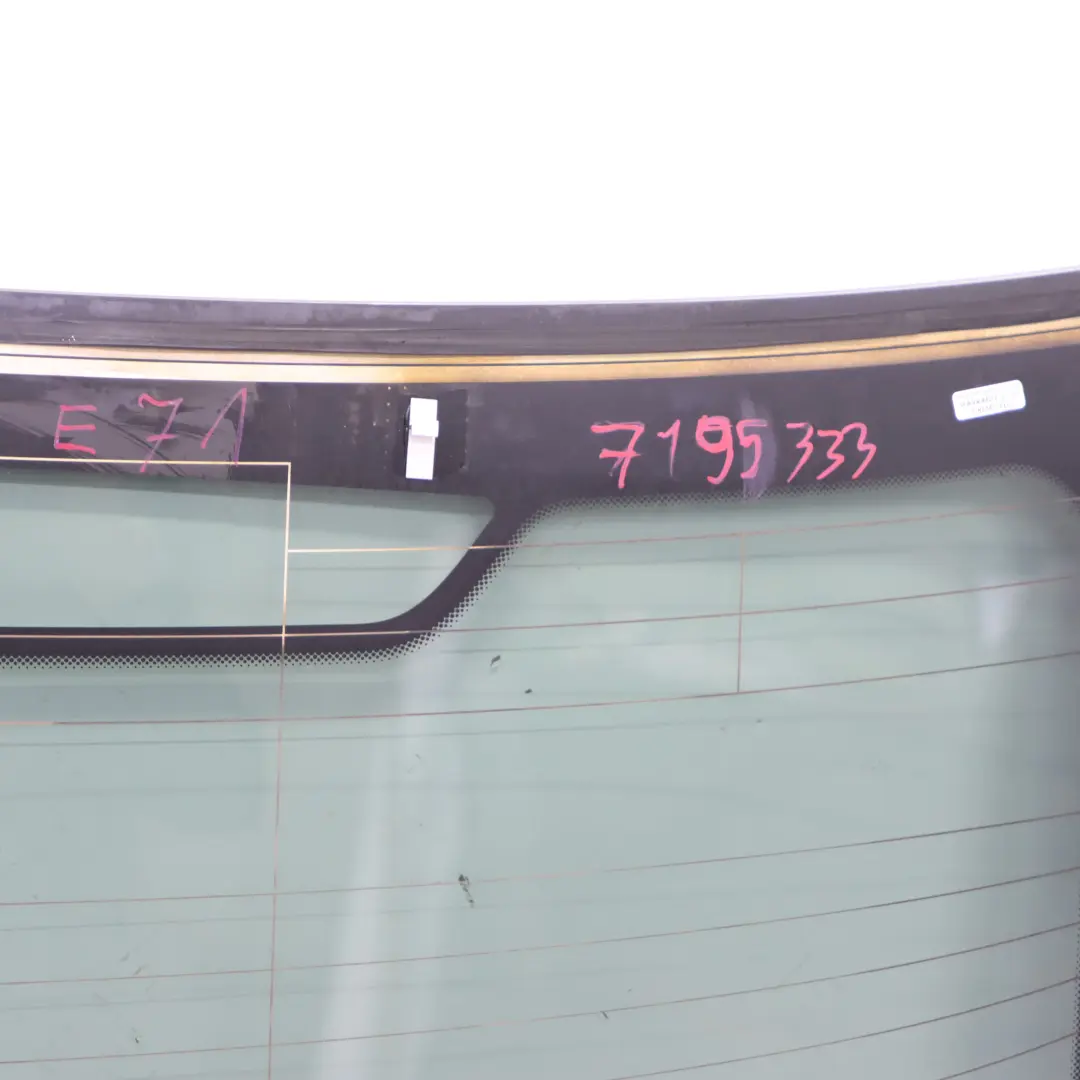 Szyba Tylna Tylnej Klapy Przyciemniana AS3 do BMW X6 E71 o numerze 7195333 BMW X6 E71 Szyba Tylna Tylnej Klapy Przyciemniana AS3 - SKU 7195333 - Numer Części 7195333