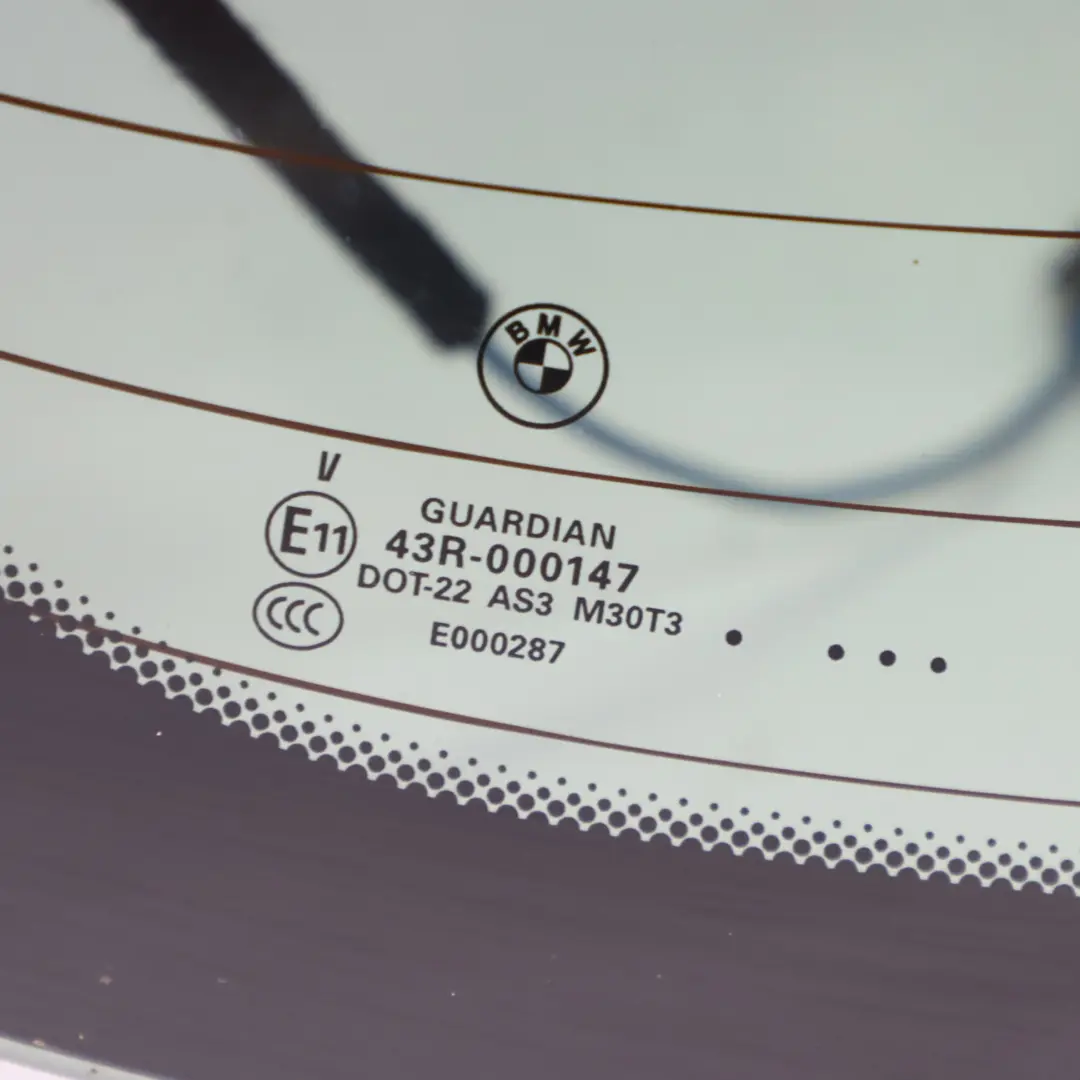 BMW X6 E71 Szyba Tylna Tylnej Klapy Przyciemniana AS3 - SKU 7195333 - Numer Części 7195333