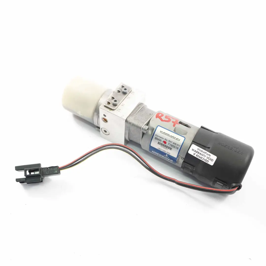 Mini Cooper R57 Cabrio Convertible Hydralic Roof Lift Motor Pump - SKU 7195518 - Part number 7195518