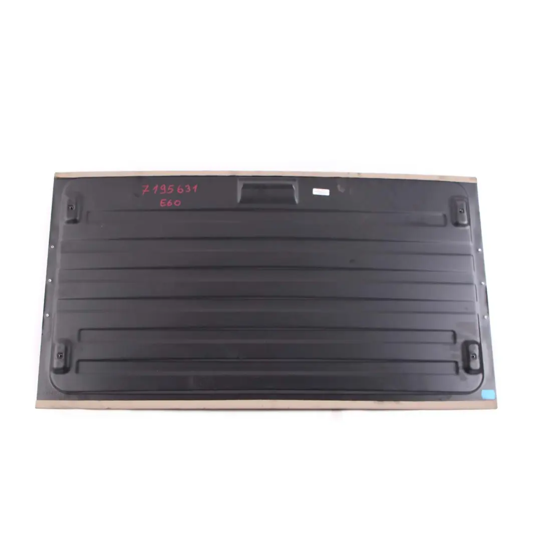 Sunroof Sliding Roof Headliner Trim Panel Cover Creambeige to BMW 5 Series E60 with Part number 7195631 BMW 5 Series E60 Sunroof Sliding Roof Headliner Trim Panel Cover Creambeige - SKU 7195631 - Part number 7195631