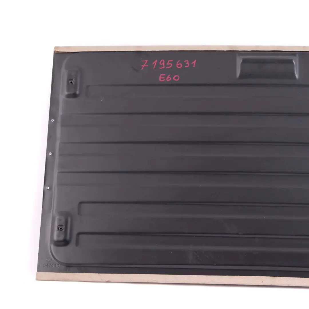 Sunroof Sliding Roof Headliner Trim Panel Cover Creambeige to BMW 5 Series E60 with Part number 7195631 BMW 5 Series E60 Sunroof Sliding Roof Headliner Trim Panel Cover Creambeige - SKU 7195631 - Part number 7195631