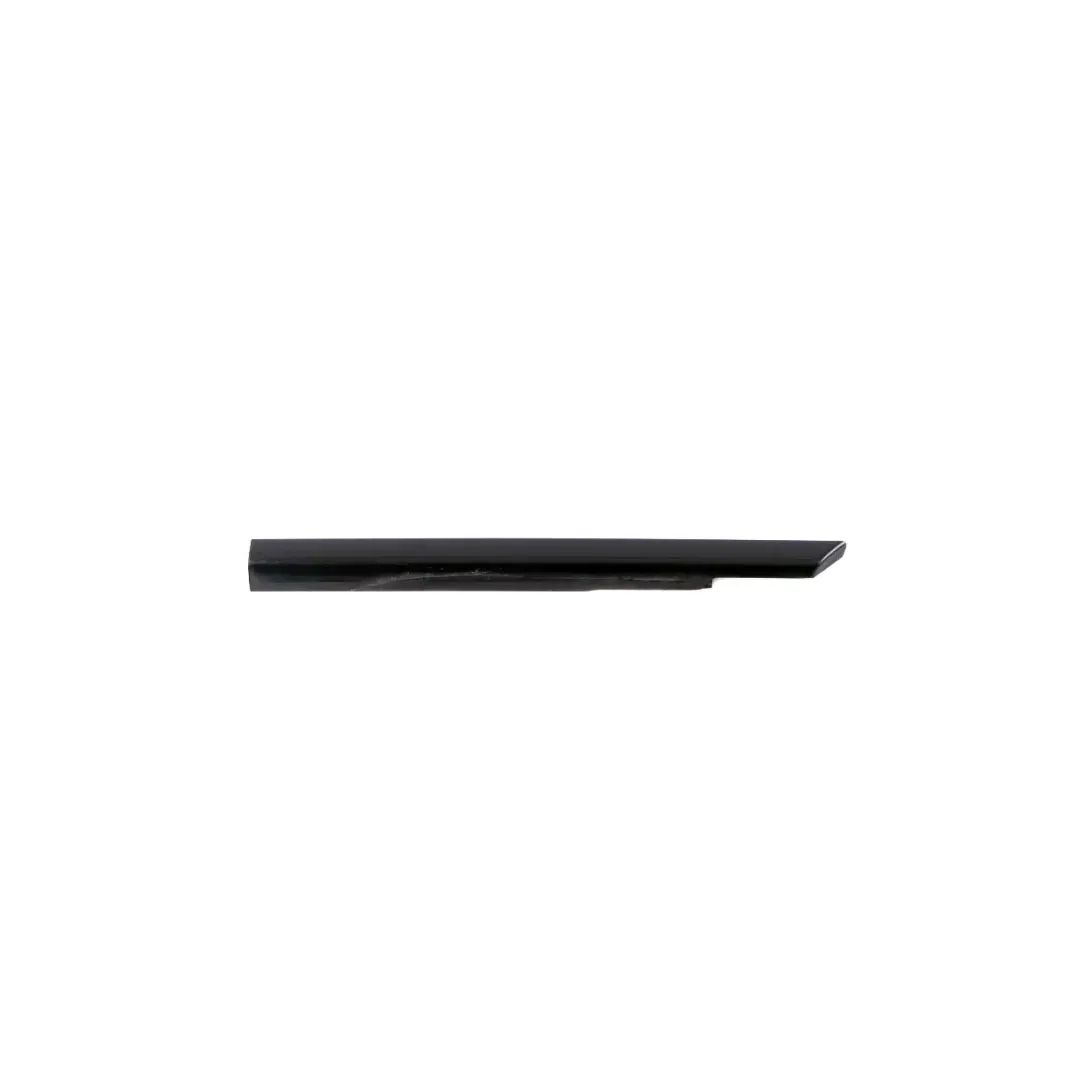 BMW F07 Channel Cover Door Strip Outer Short Front Left High Gloss GT - SKU 7196337 - Part number 7196337