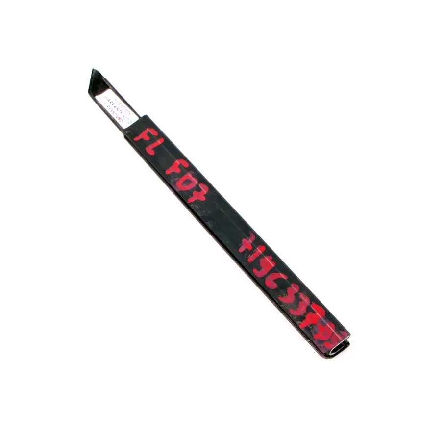 BMW F07 Channel Cover Door Strip Outer Short Front Left High Gloss GT - SKU 7196337 - Part number 7196337
